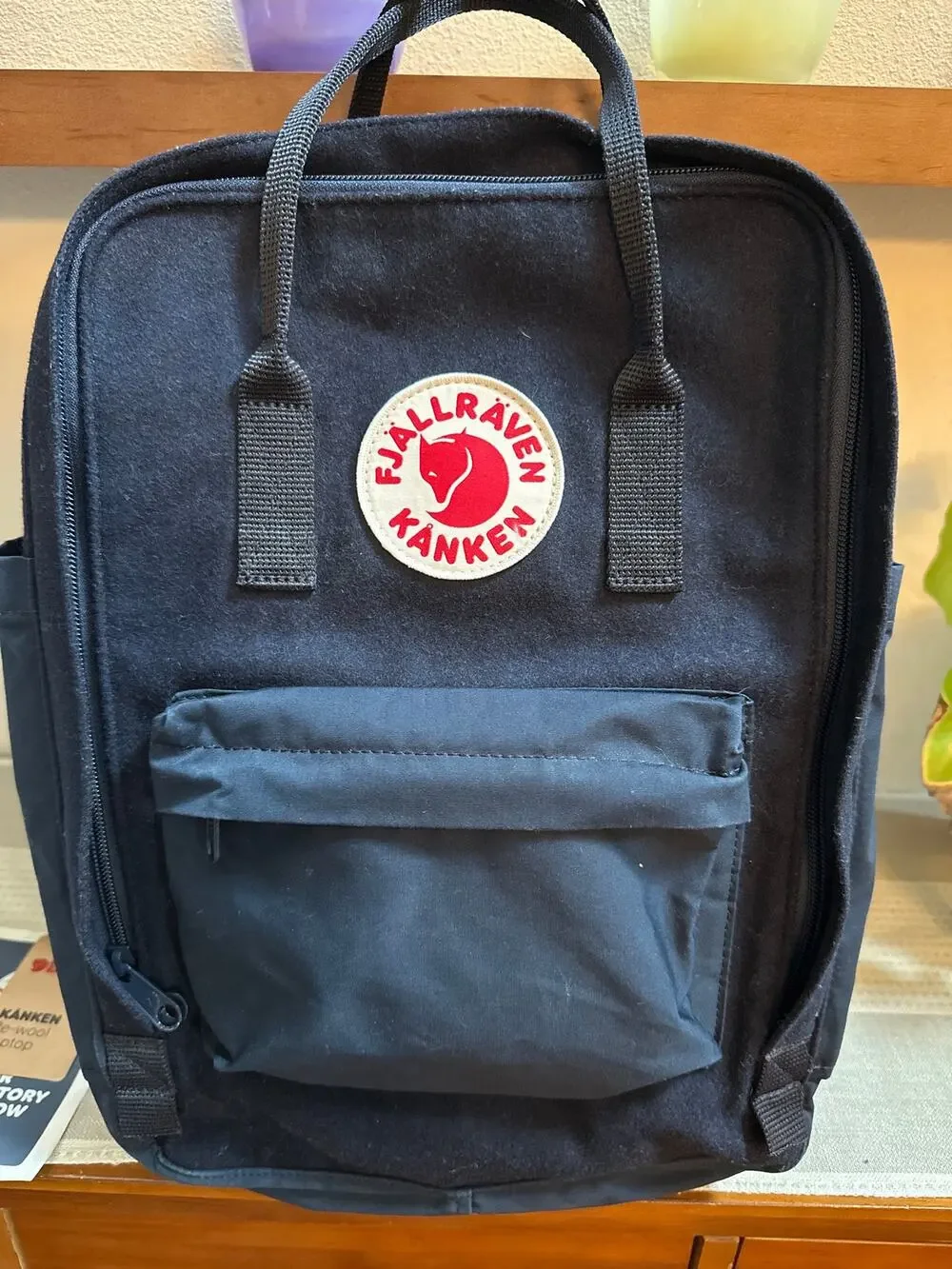 FJALLRAVEN Kanken Re-Wool Laptop Bag Backpack 15